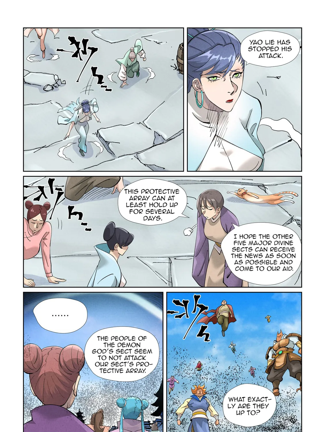 Tales of Demons and Gods (Colored) Chapter 439.1 page 15 - 