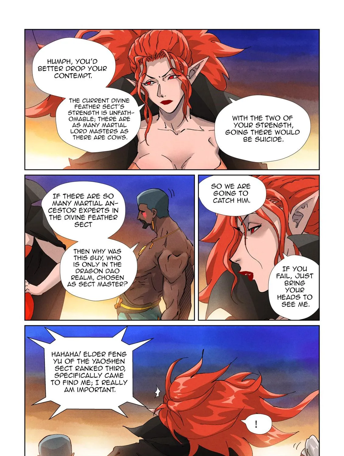Tales of Demons and Gods (Colored) Chapter 439.5 page 17 - 