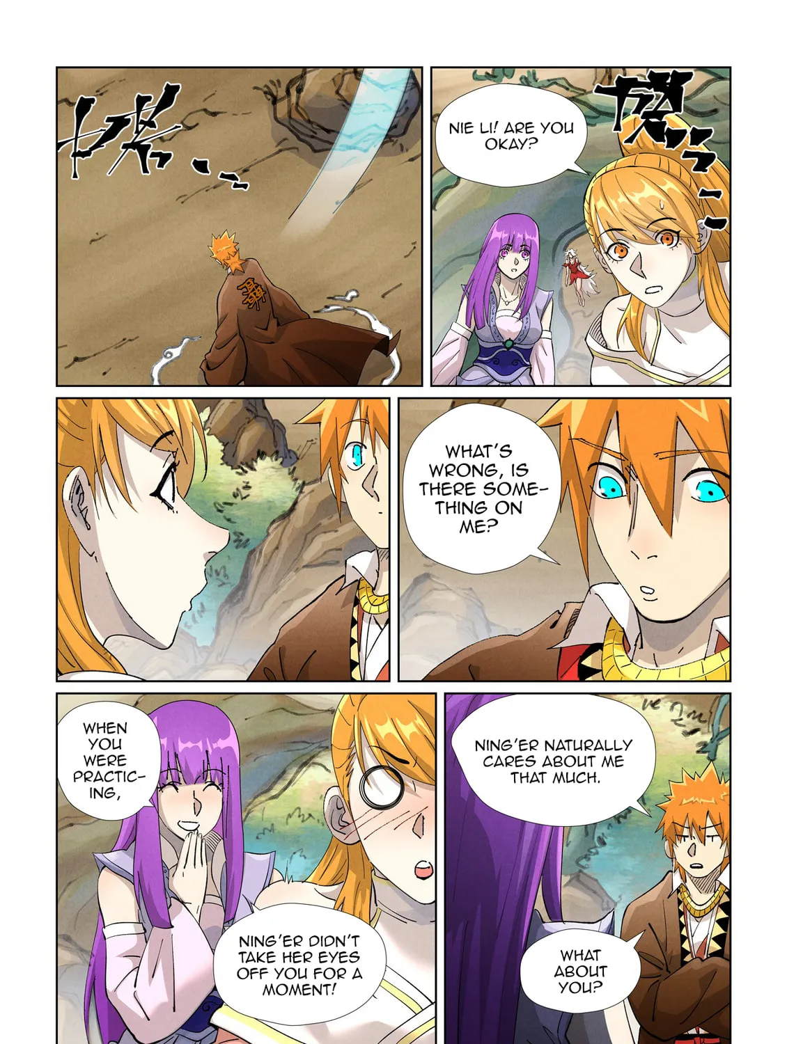 Tales of Demons and Gods (Colored) Chapter 439.5 page 3 - 