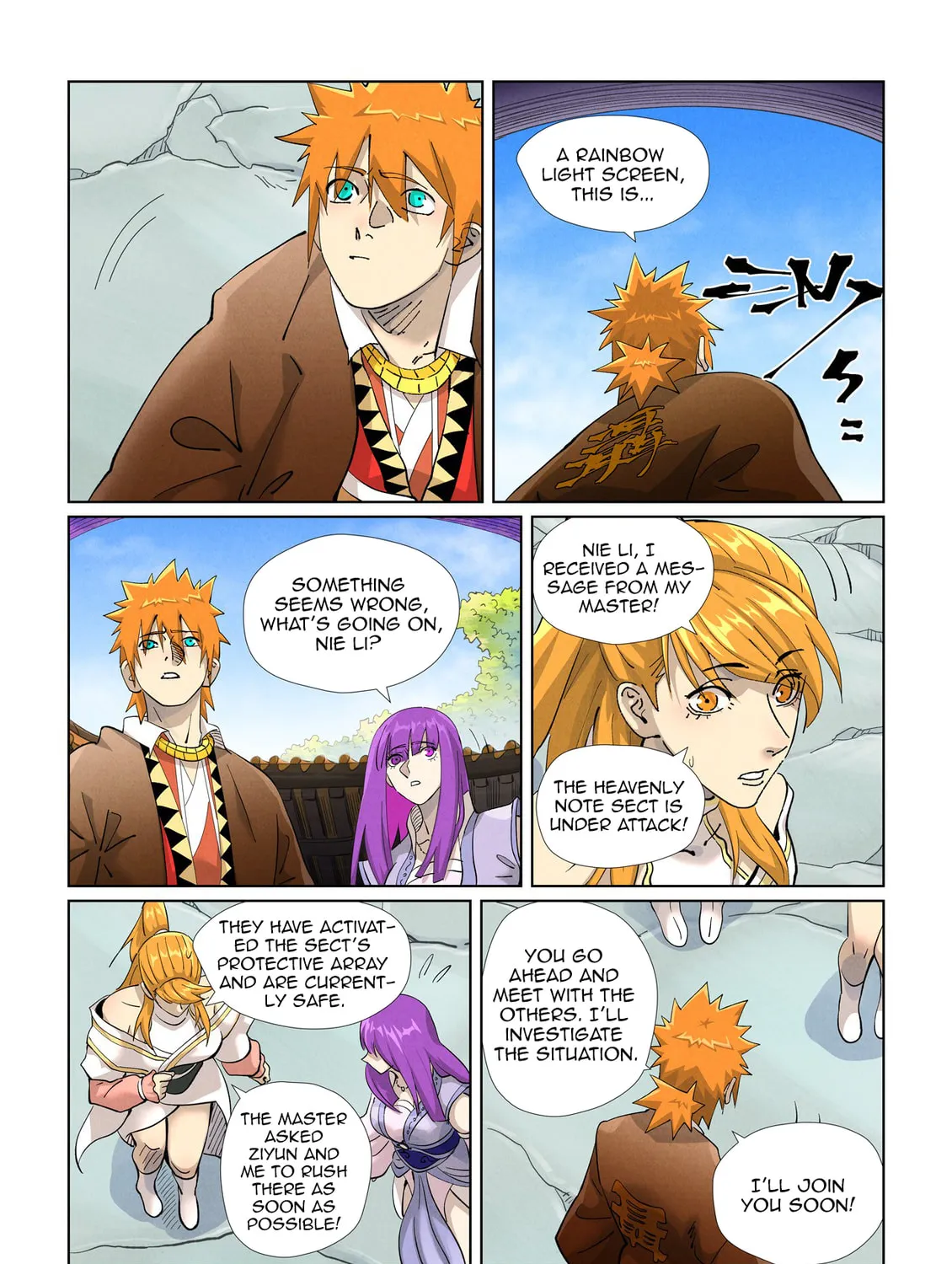 Tales of Demons and Gods (Colored) Chapter 439.5 page 7 - 
