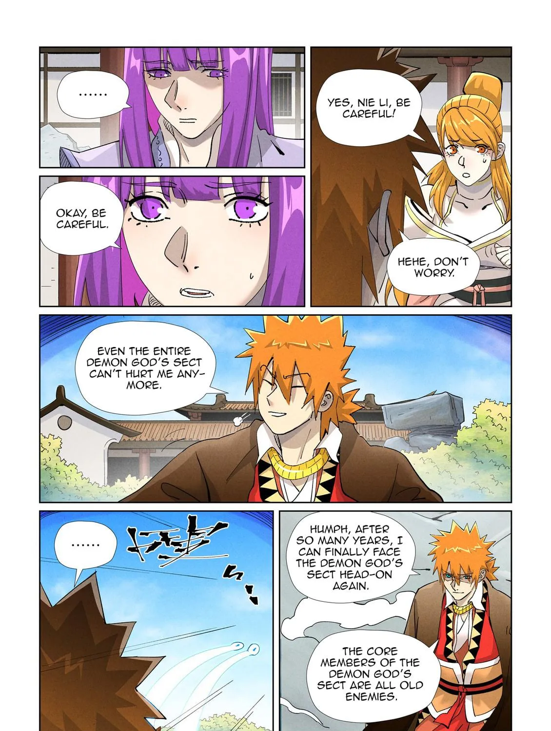 Tales of Demons and Gods (Colored) Chapter 439.5 page 9 - 