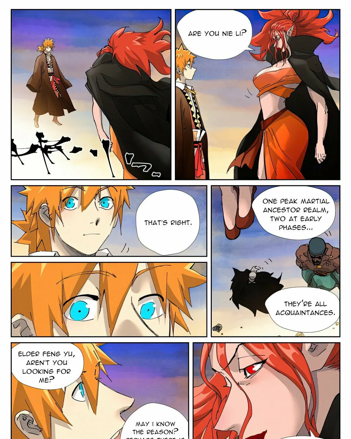 Tales of Demons and Gods (Colored) Chapter 439.6 page 19 - 