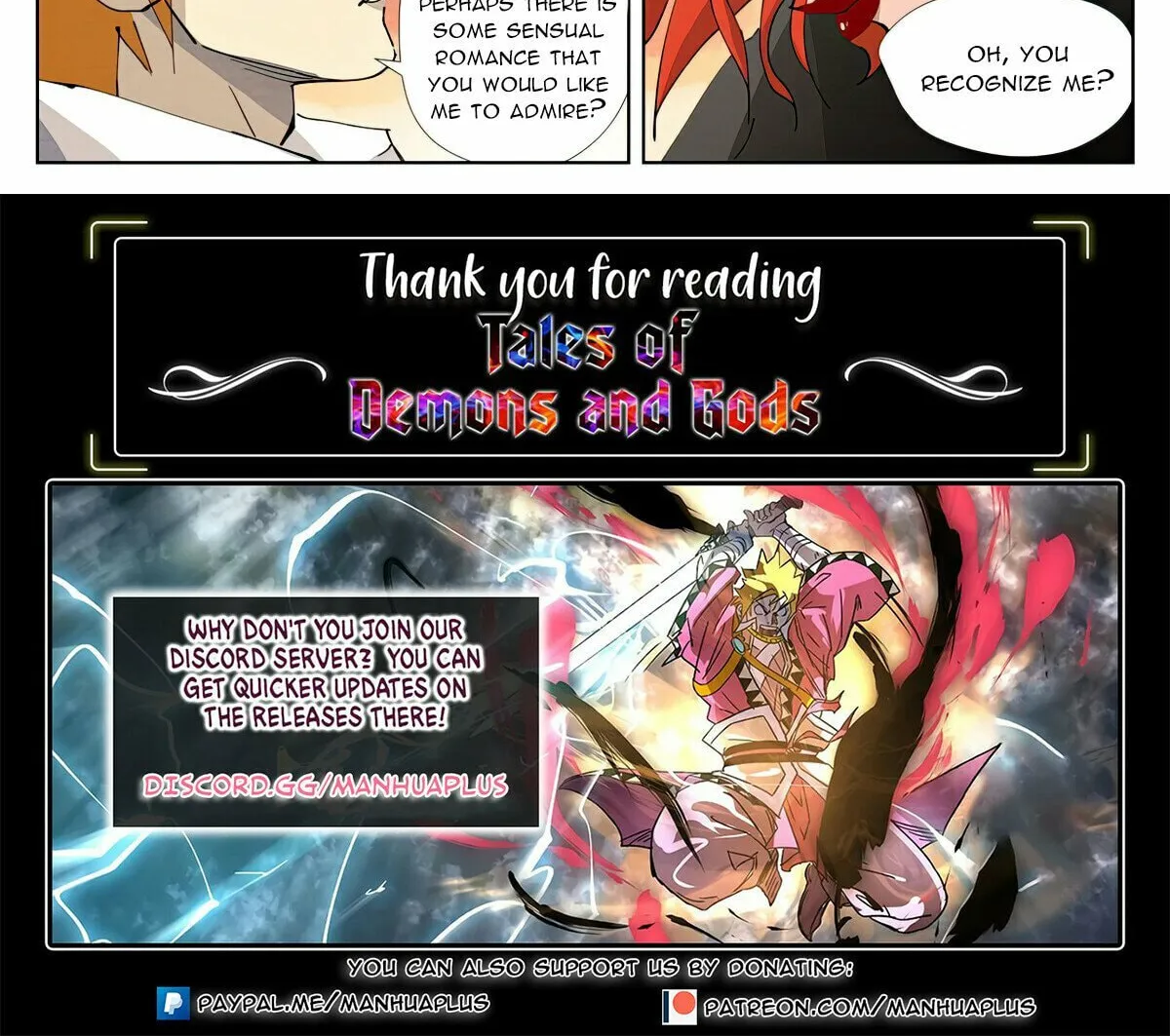 Tales of Demons and Gods (Colored) Chapter 439.6 page 20 - 