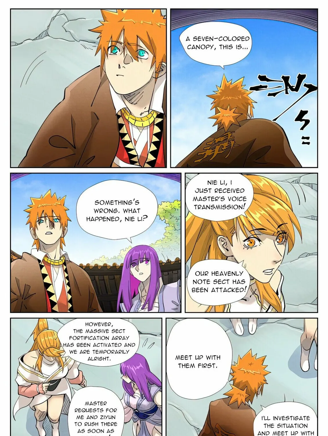 Tales of Demons and Gods (Colored) Chapter 439.6 page 5 - 