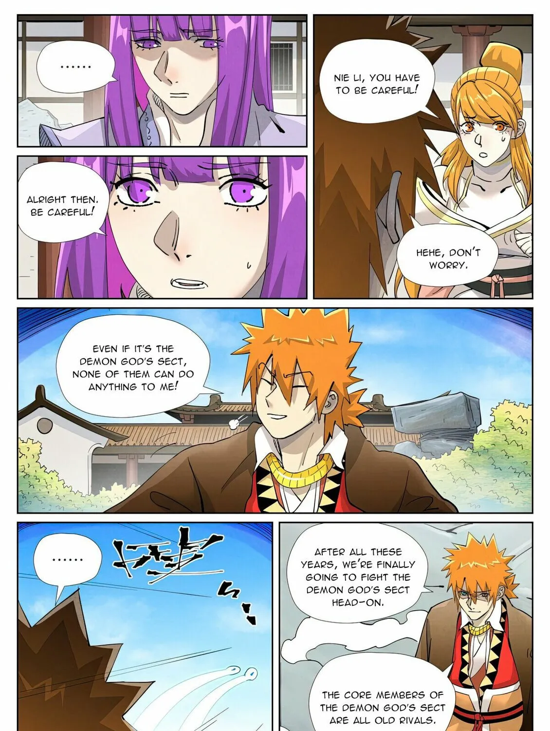 Tales of Demons and Gods (Colored) Chapter 439.6 page 7 - 