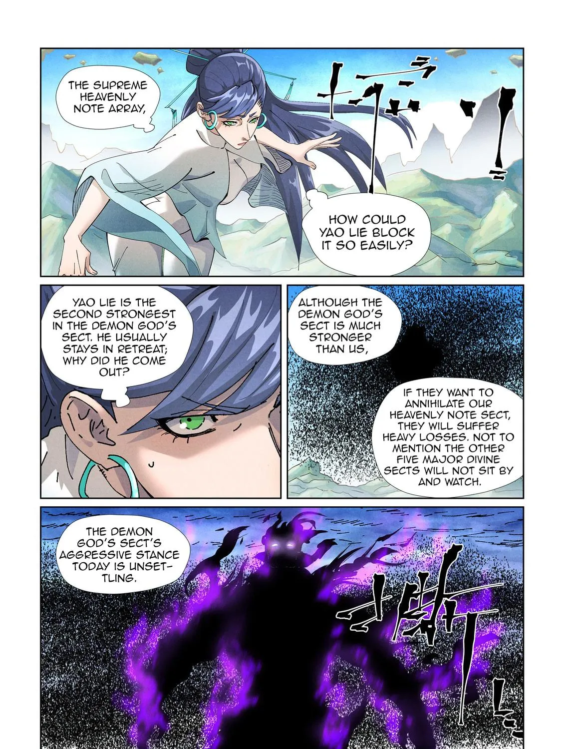 Tales of Demons and Gods (Colored) Chapter 439 page 5 - 