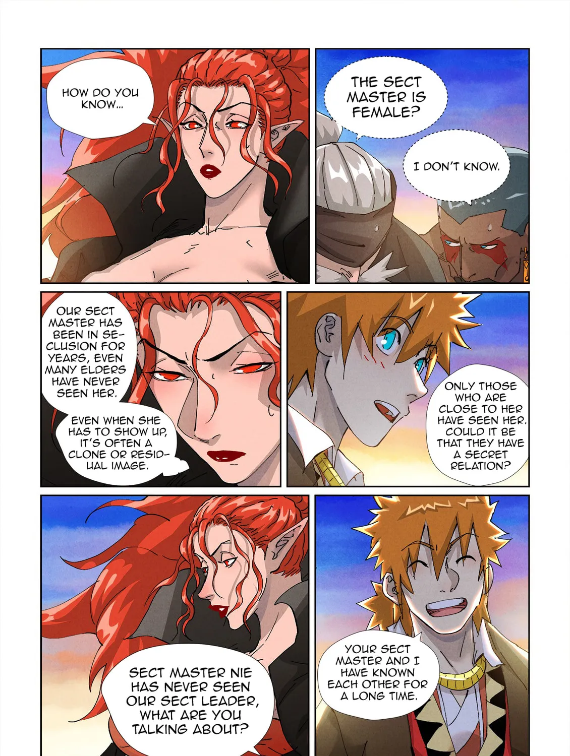 Tales of Demons and Gods (Colored) Chapter 440.1 page 13 - 
