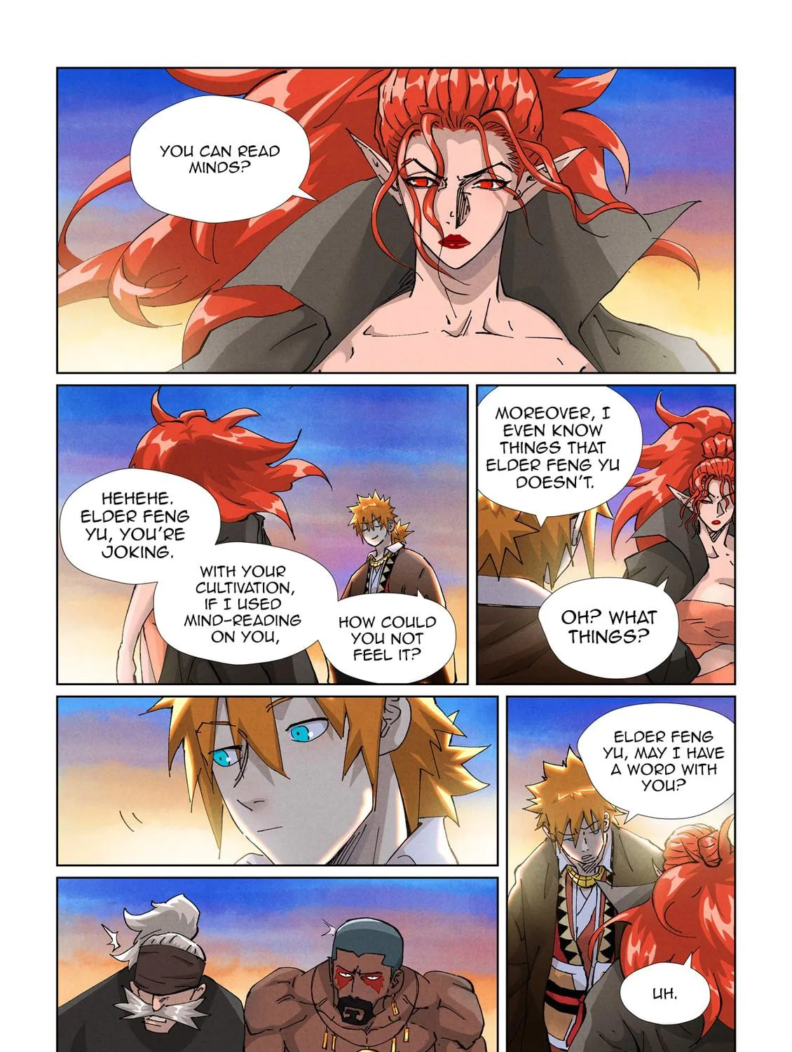 Tales of Demons and Gods (Colored) Chapter 440.1 page 17 - 
