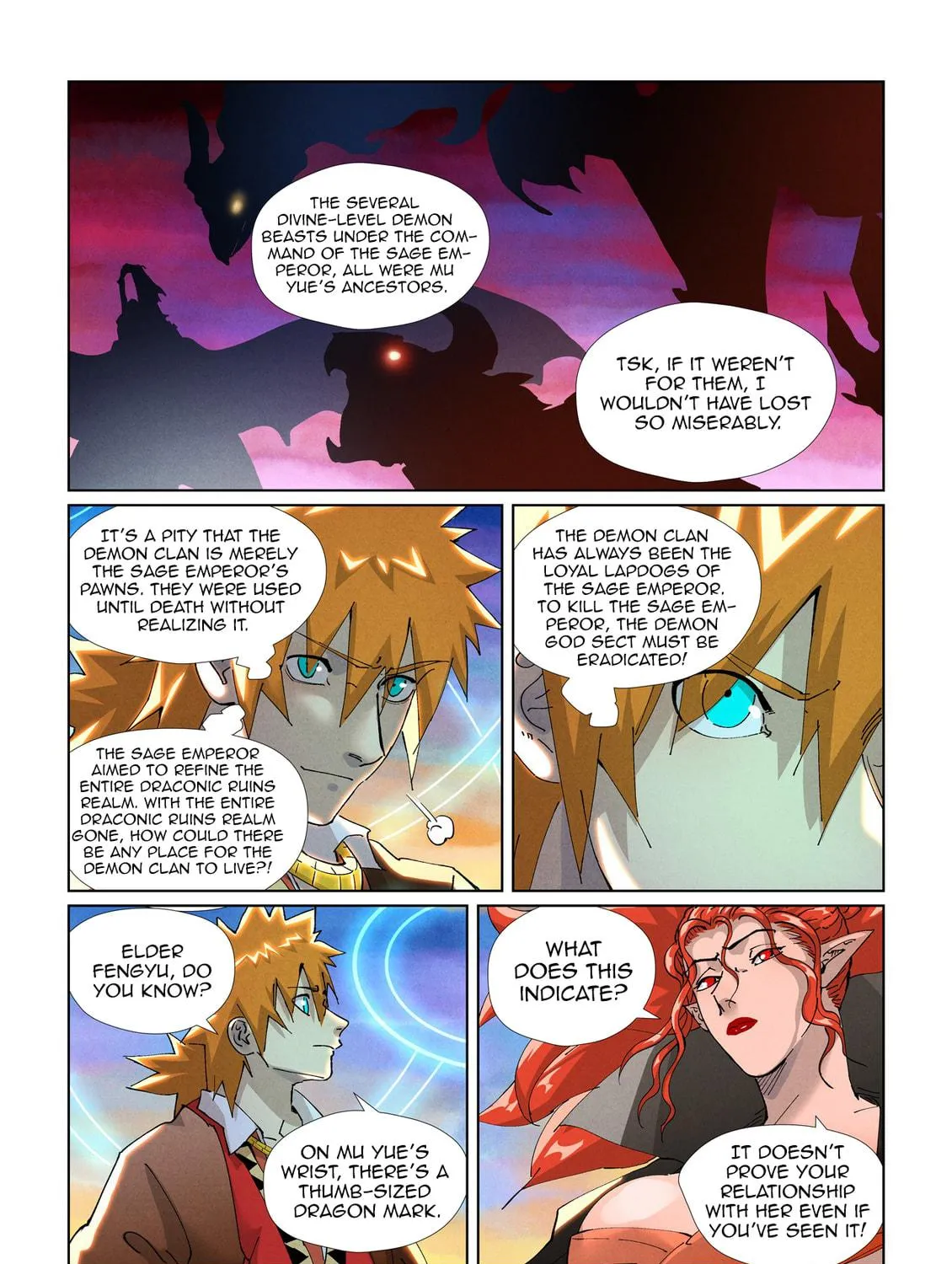 Tales of Demons and Gods (Colored) Chapter 440.5 page 11 - 
