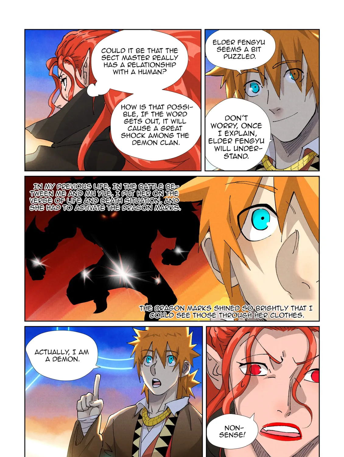 Tales of Demons and Gods (Colored) Chapter 440.5 page 15 - 