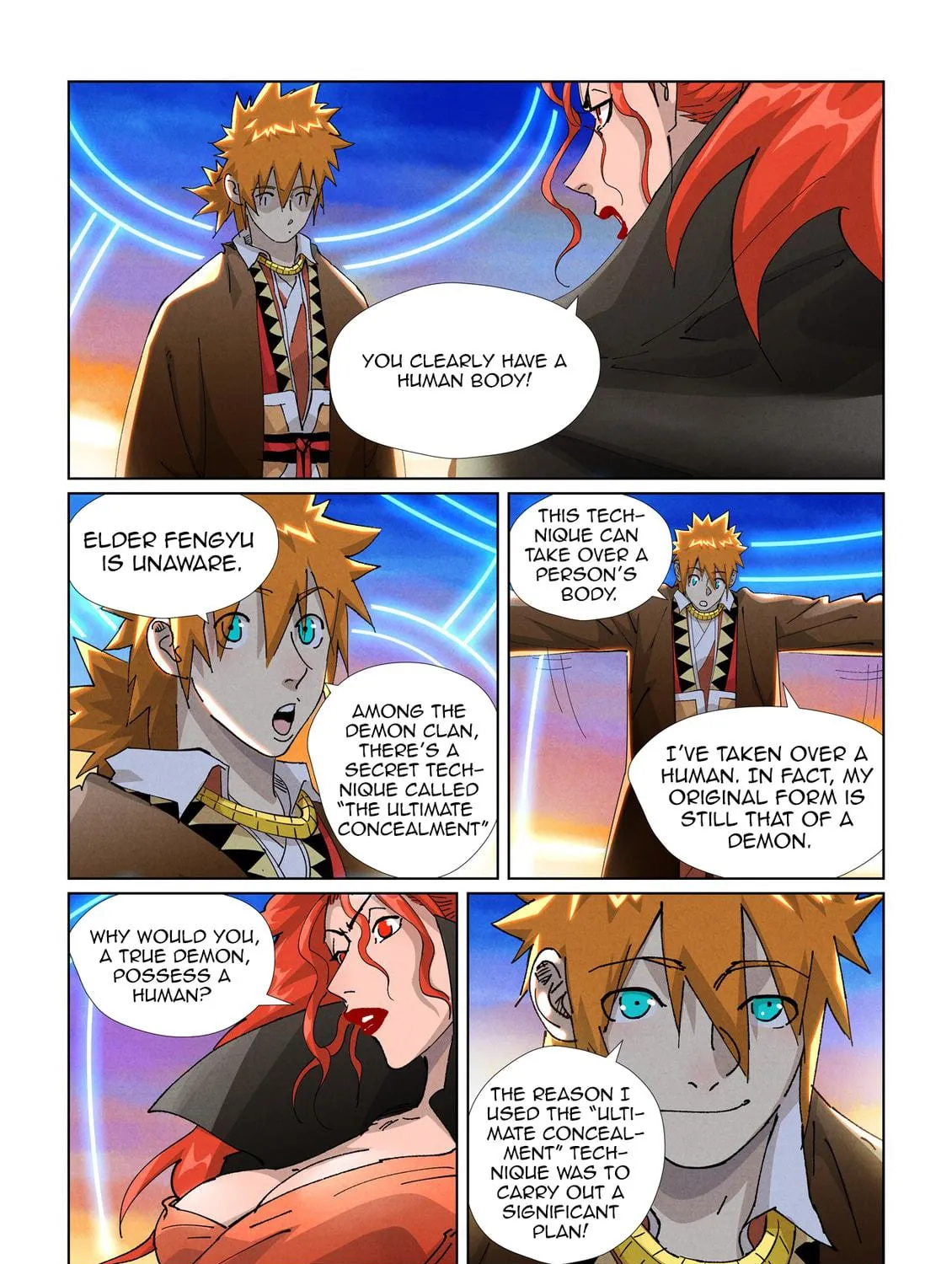 Tales of Demons and Gods (Colored) Chapter 440.5 page 17 - 