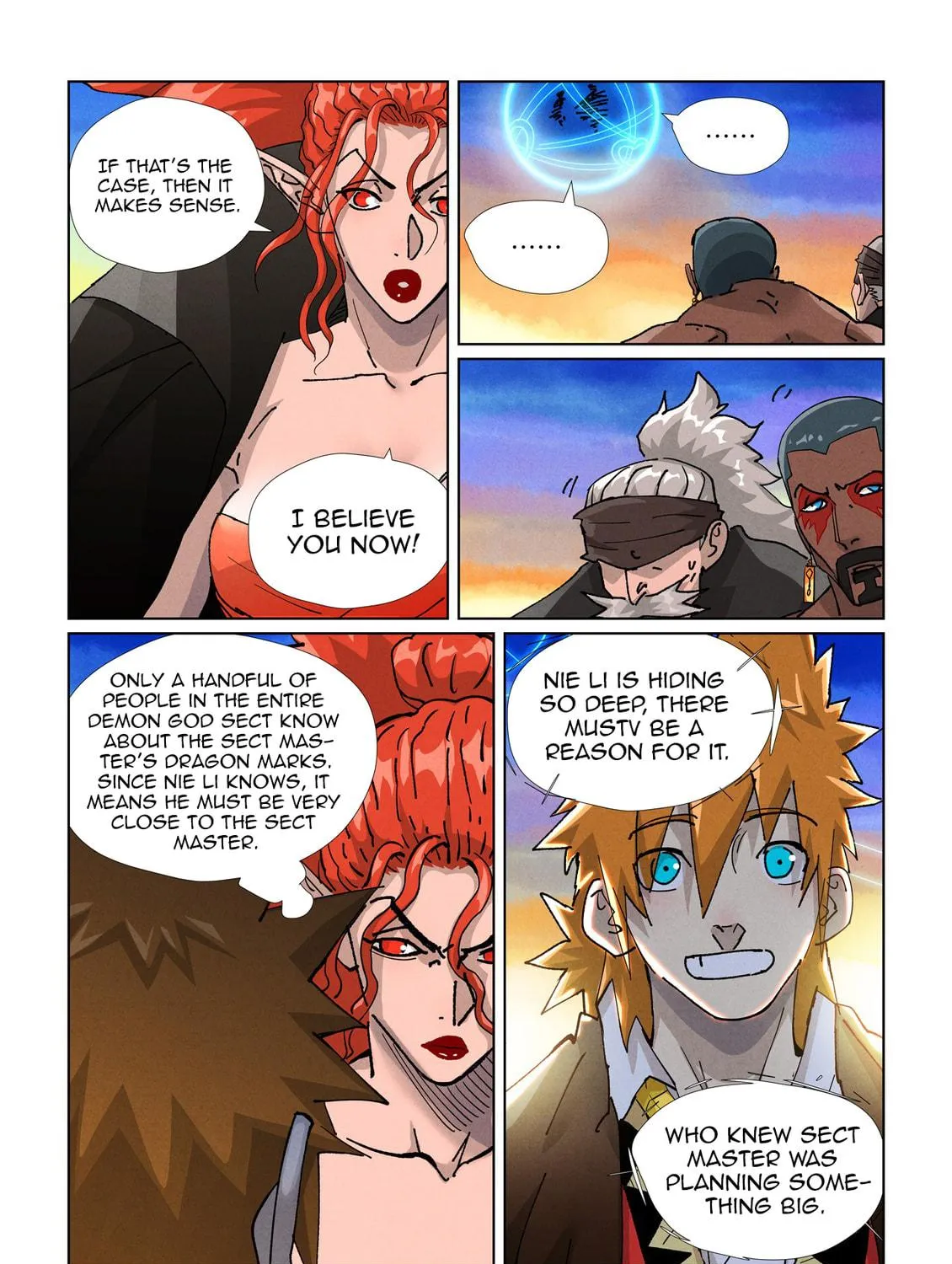 Tales of Demons and Gods (Colored) Chapter 440.5 page 19 - 