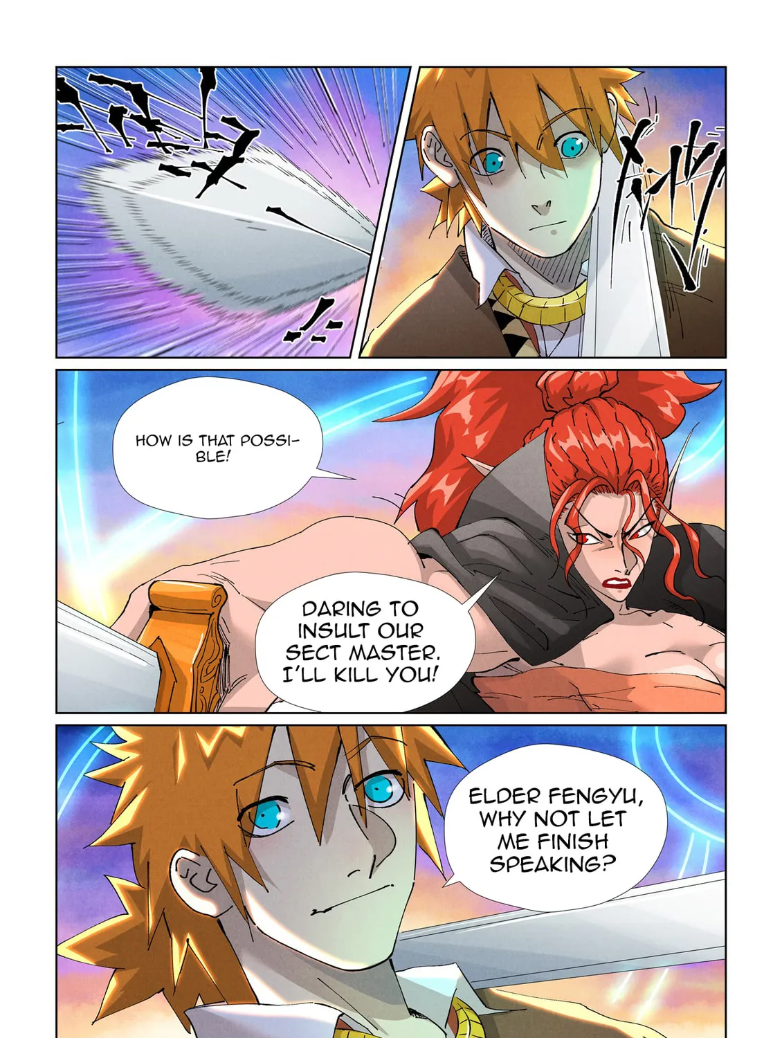 Tales of Demons and Gods (Colored) Chapter 440.5 page 7 - 