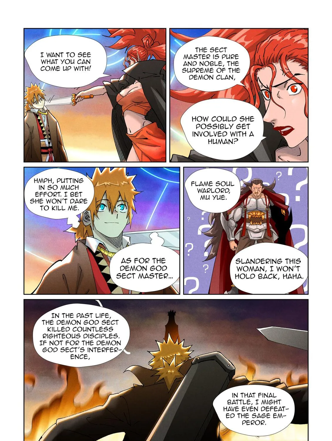 Tales of Demons and Gods (Colored) Chapter 440.5 page 9 - 