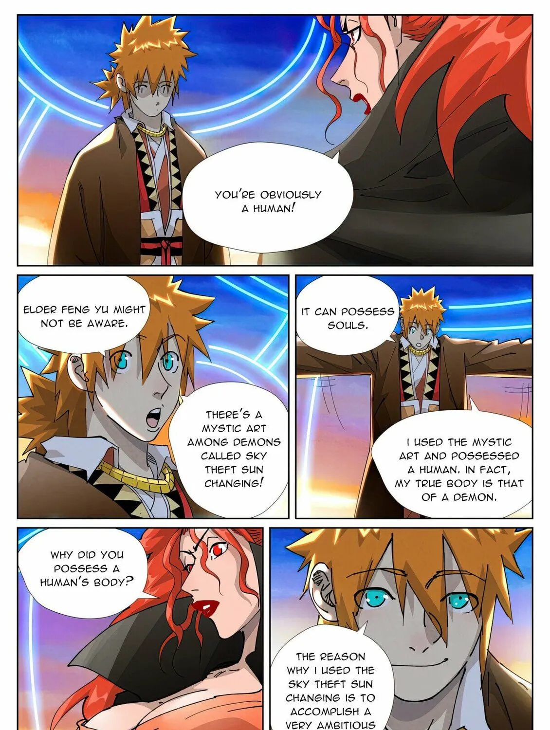 Tales of Demons and Gods (Colored) Chapter 440.6 page 15 - 