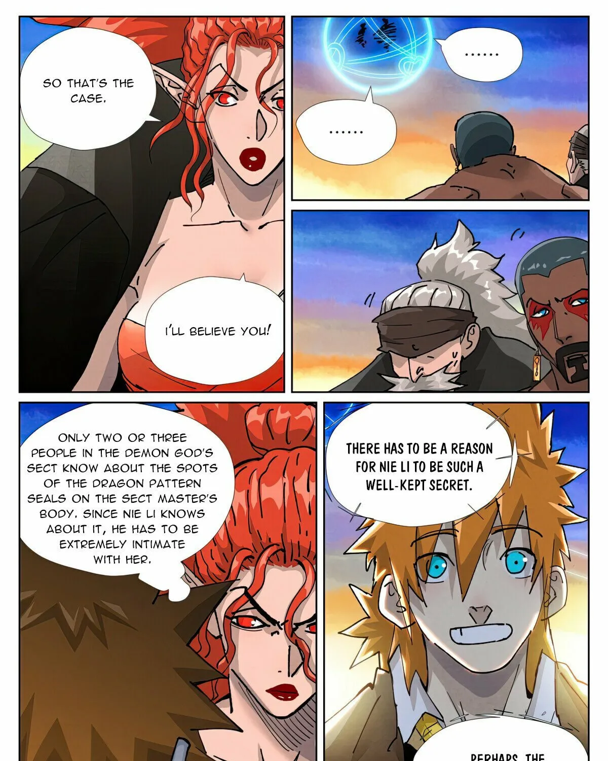 Tales of Demons and Gods (Colored) Chapter 440.6 page 17 - 