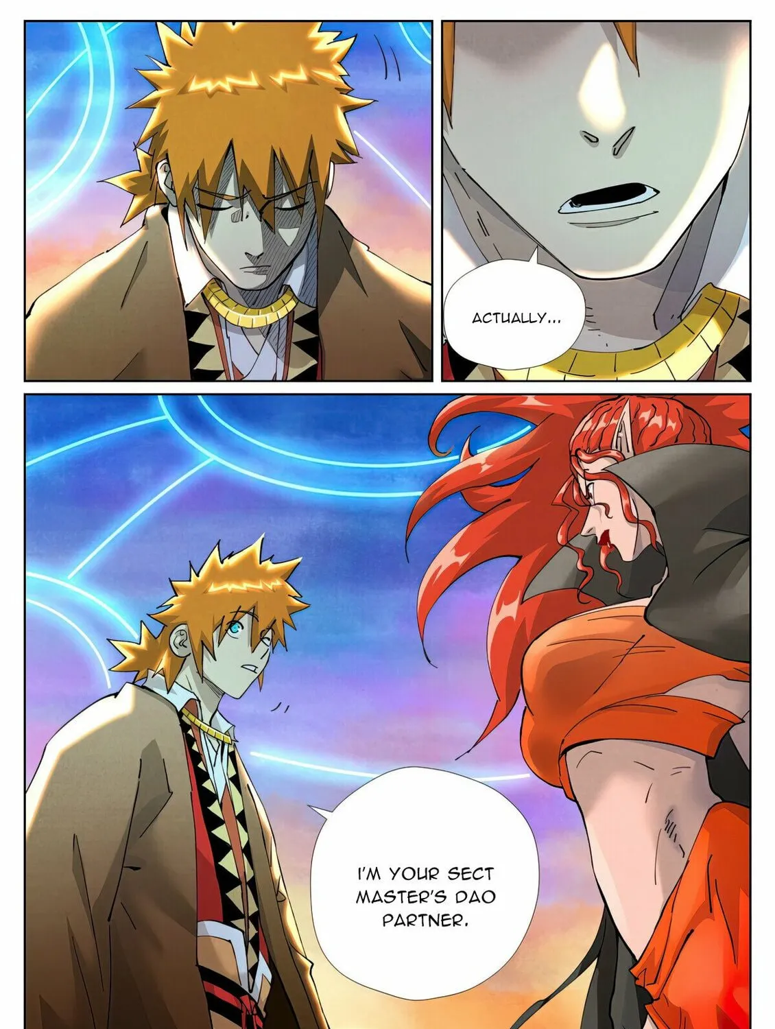 Tales of Demons and Gods (Colored) Chapter 440.6 page 3 - 