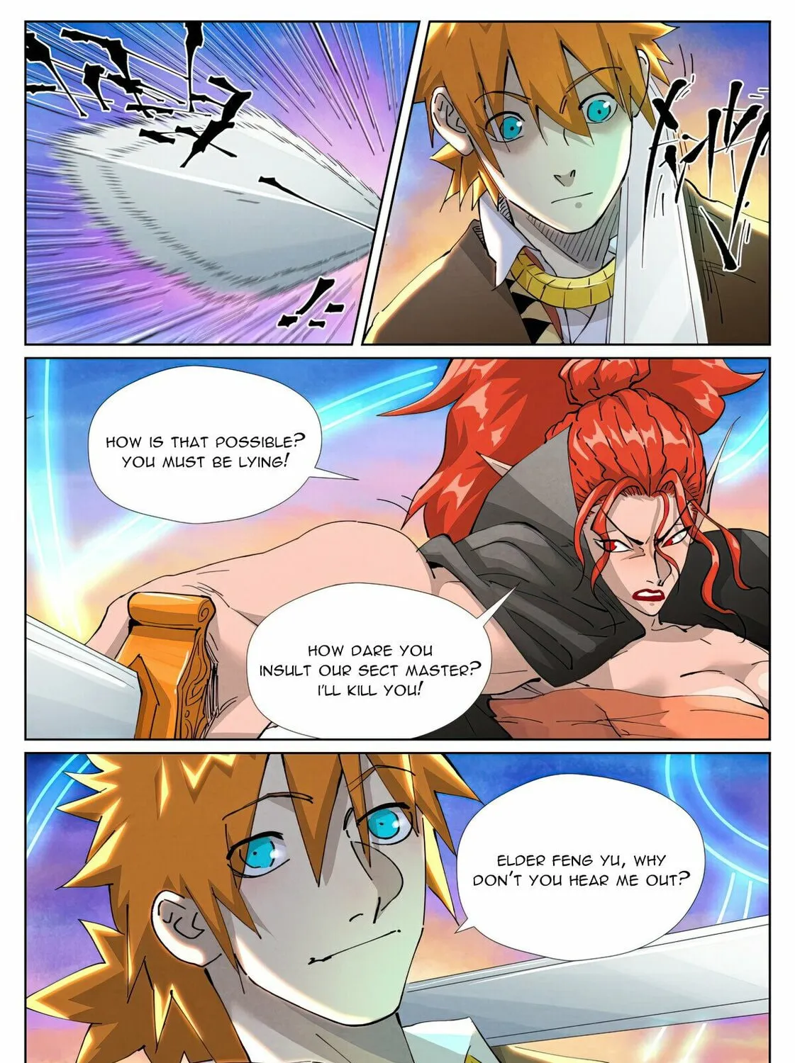 Tales of Demons and Gods (Colored) Chapter 440.6 page 5 - 