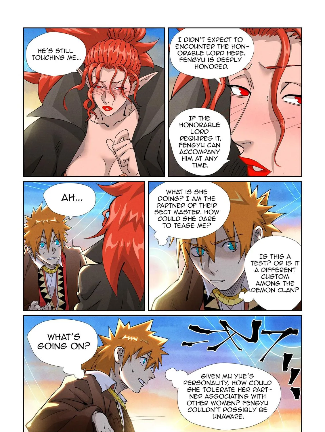 Tales of Demons and Gods (Colored) Chapter 441.1 page 5 - 