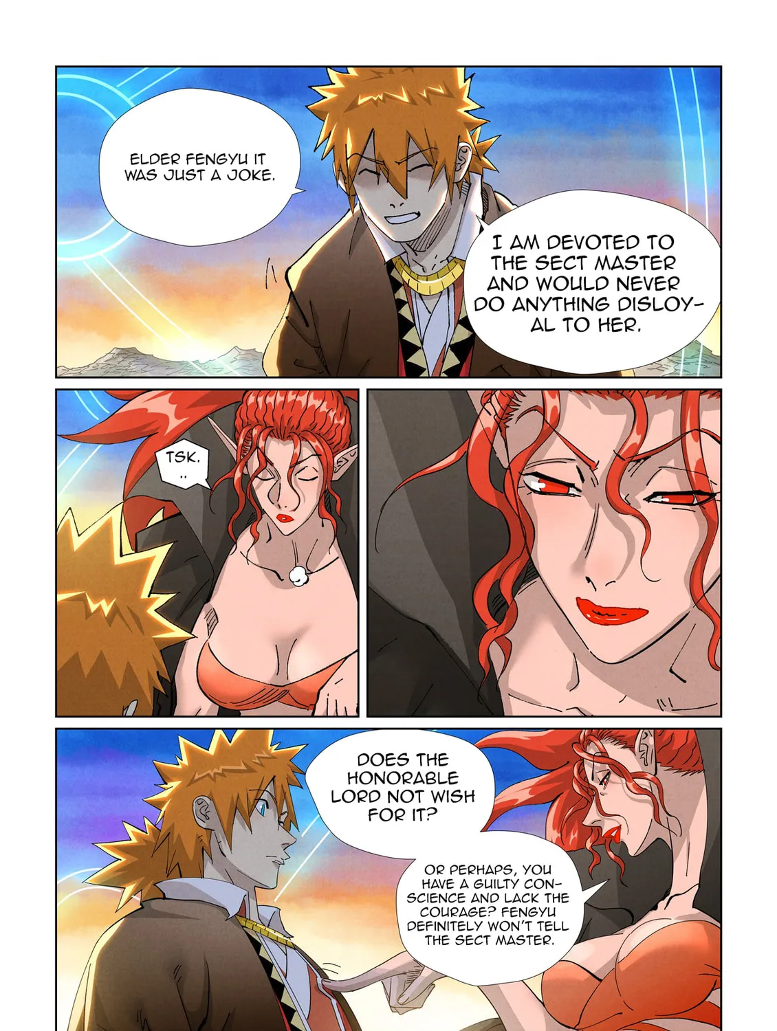 Tales of Demons and Gods (Colored) Chapter 441.1 page 7 - 