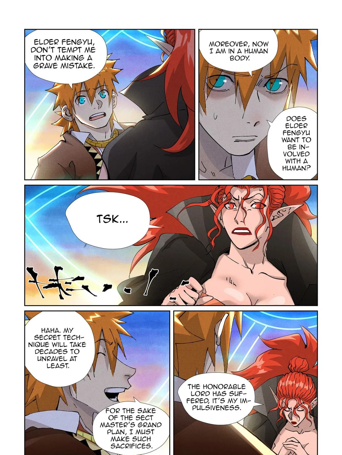 Tales of Demons and Gods (Colored) Chapter 441.1 page 9 - 