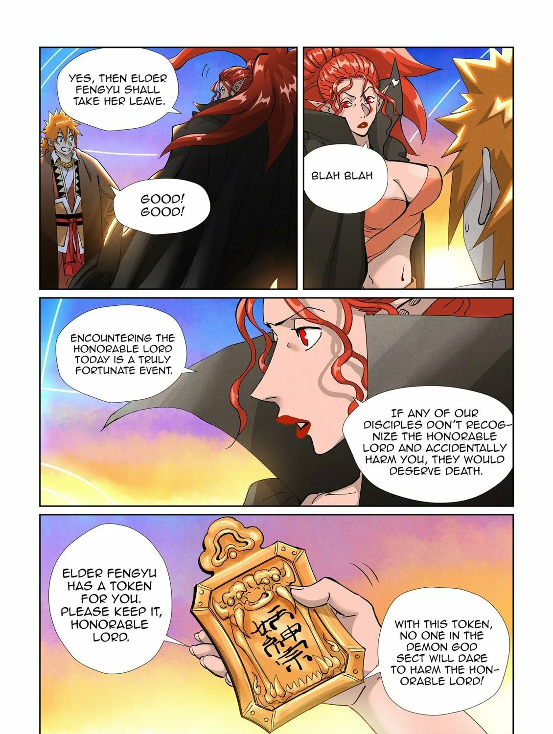 Tales of Demons and Gods (Colored) Chapter 441.5 page 13 - 