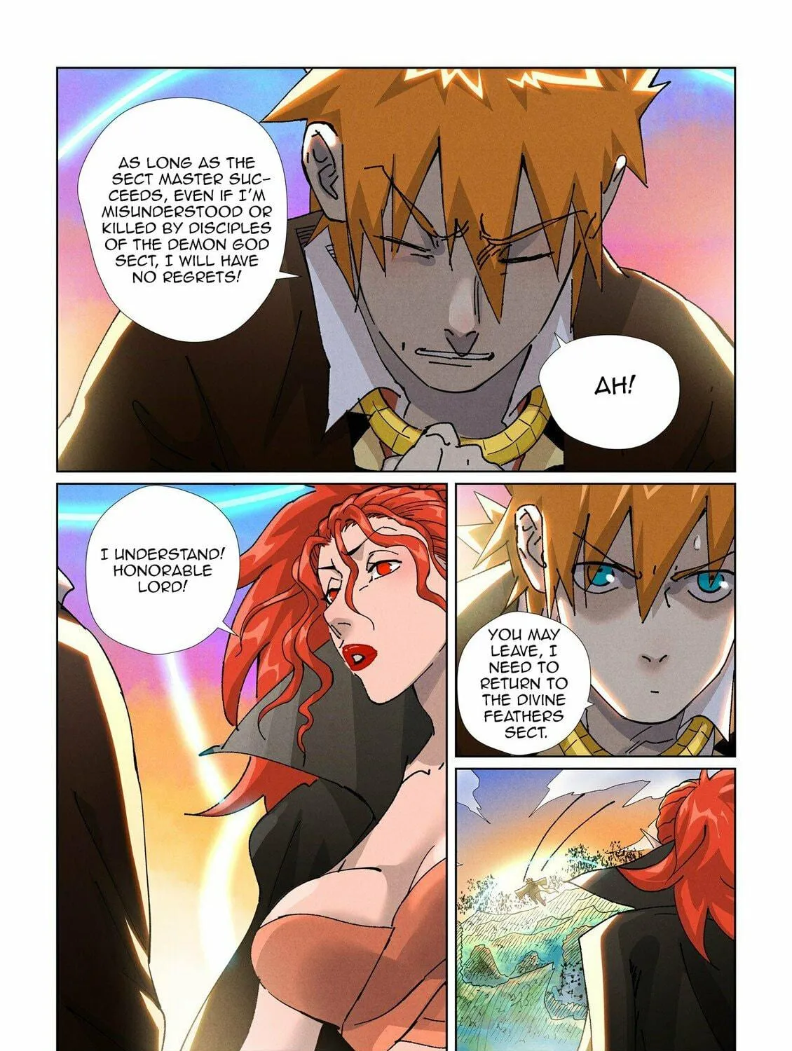 Tales of Demons and Gods (Colored) Chapter 441.5 page 17 - 