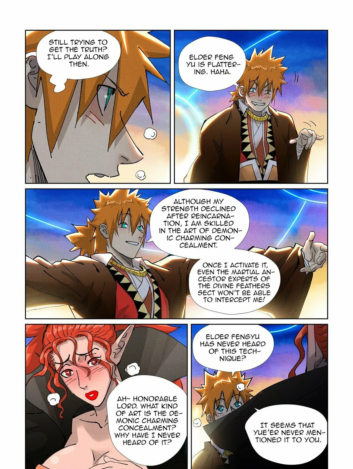 Tales of Demons and Gods (Colored) Chapter 441.5 page 7 - 
