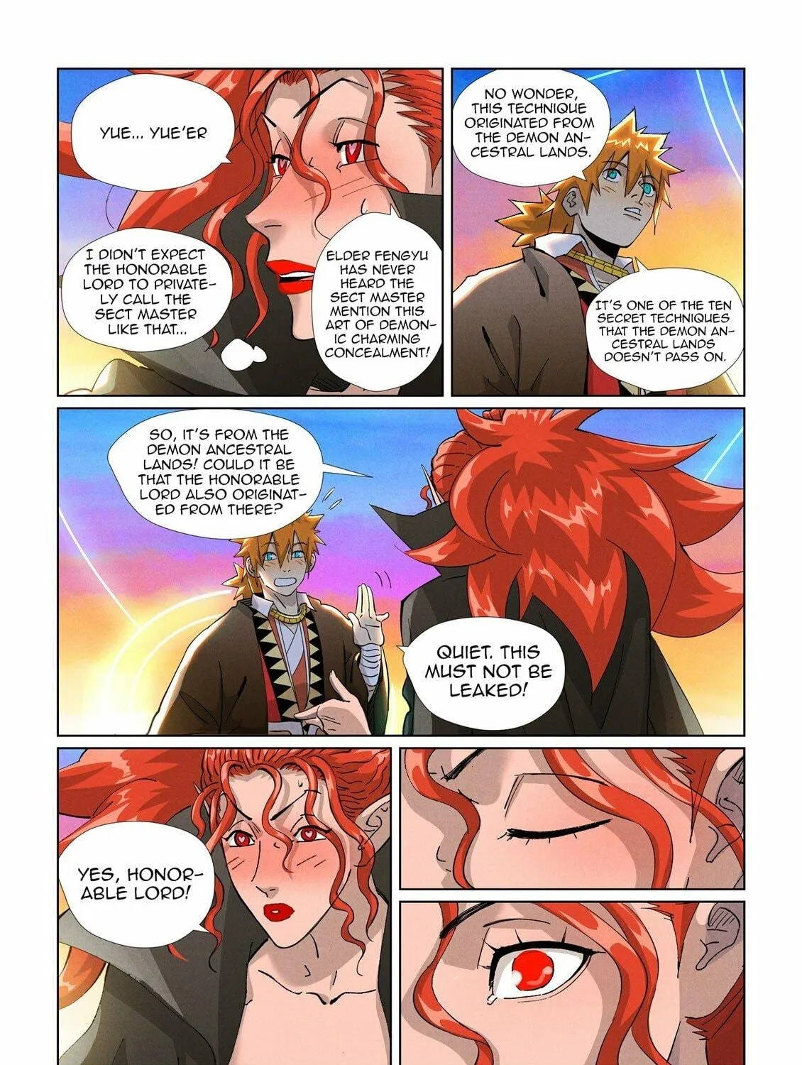 Tales of Demons and Gods (Colored) Chapter 441.5 page 9 - 