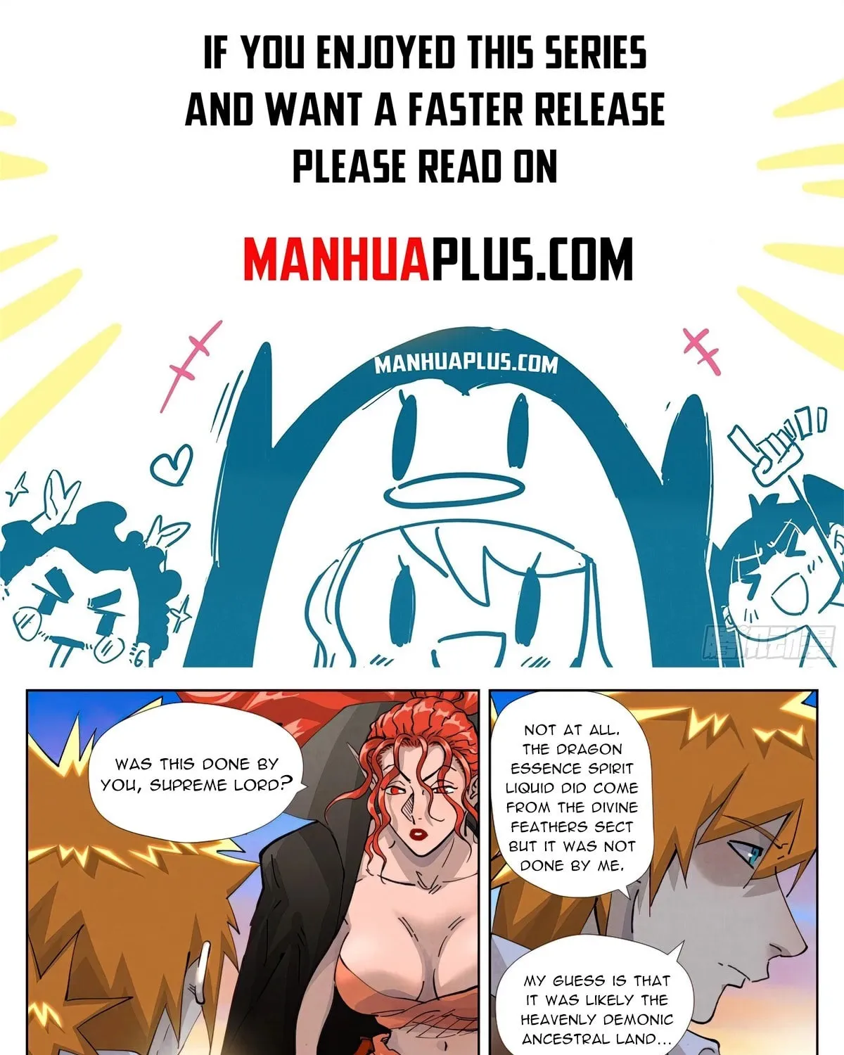Tales of Demons and Gods (Colored) Chapter 441.6 page 1 - 