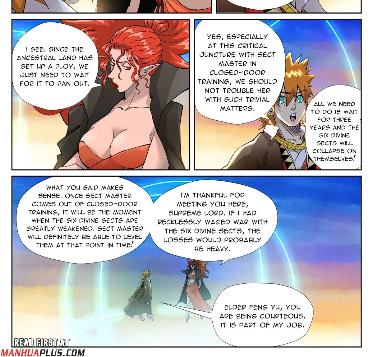 Tales of Demons and Gods (Colored) Chapter 441.6 page 2 - 