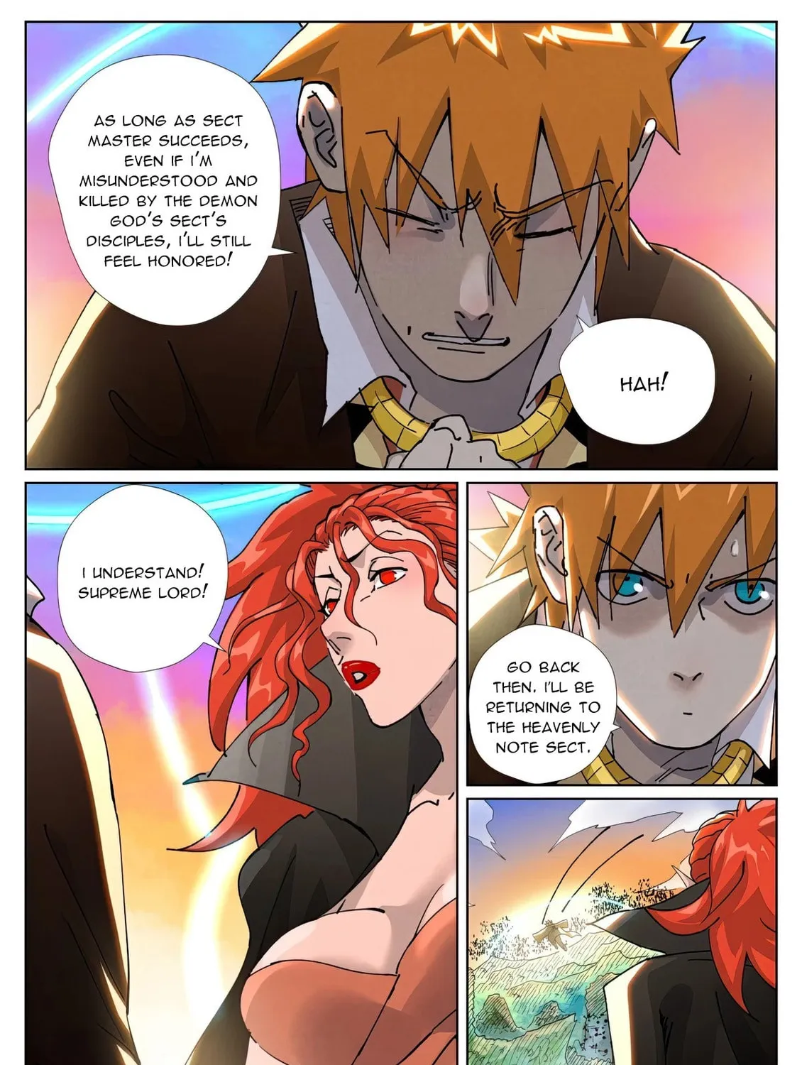 Tales of Demons and Gods (Colored) Chapter 441.6 page 15 - 