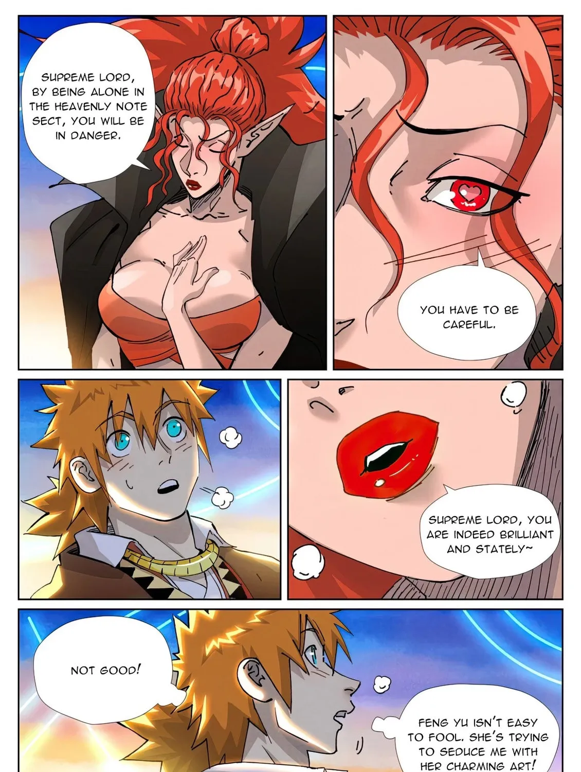 Tales of Demons and Gods (Colored) Chapter 441.6 page 3 - 