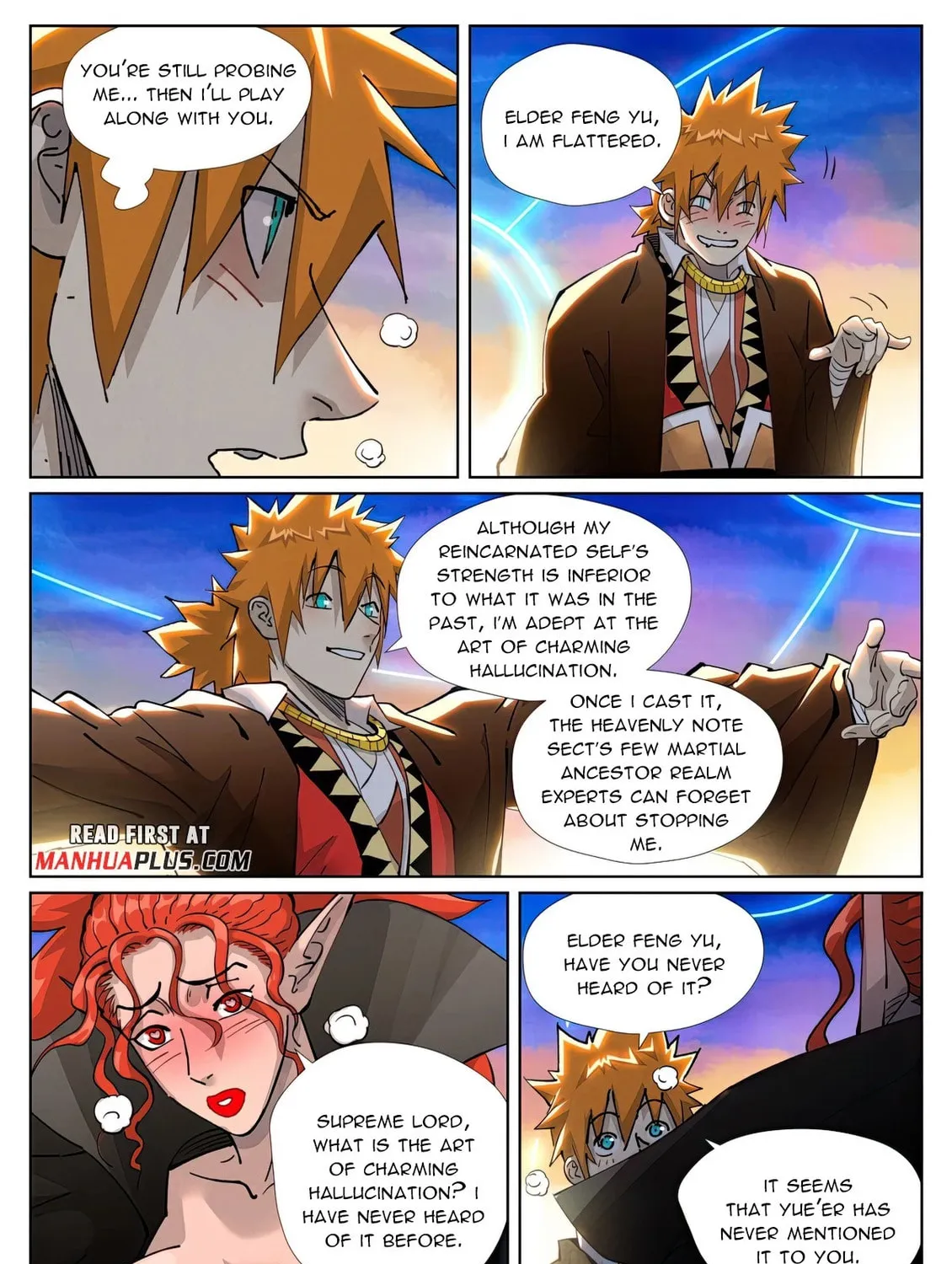 Tales of Demons and Gods (Colored) Chapter 441.6 page 5 - 