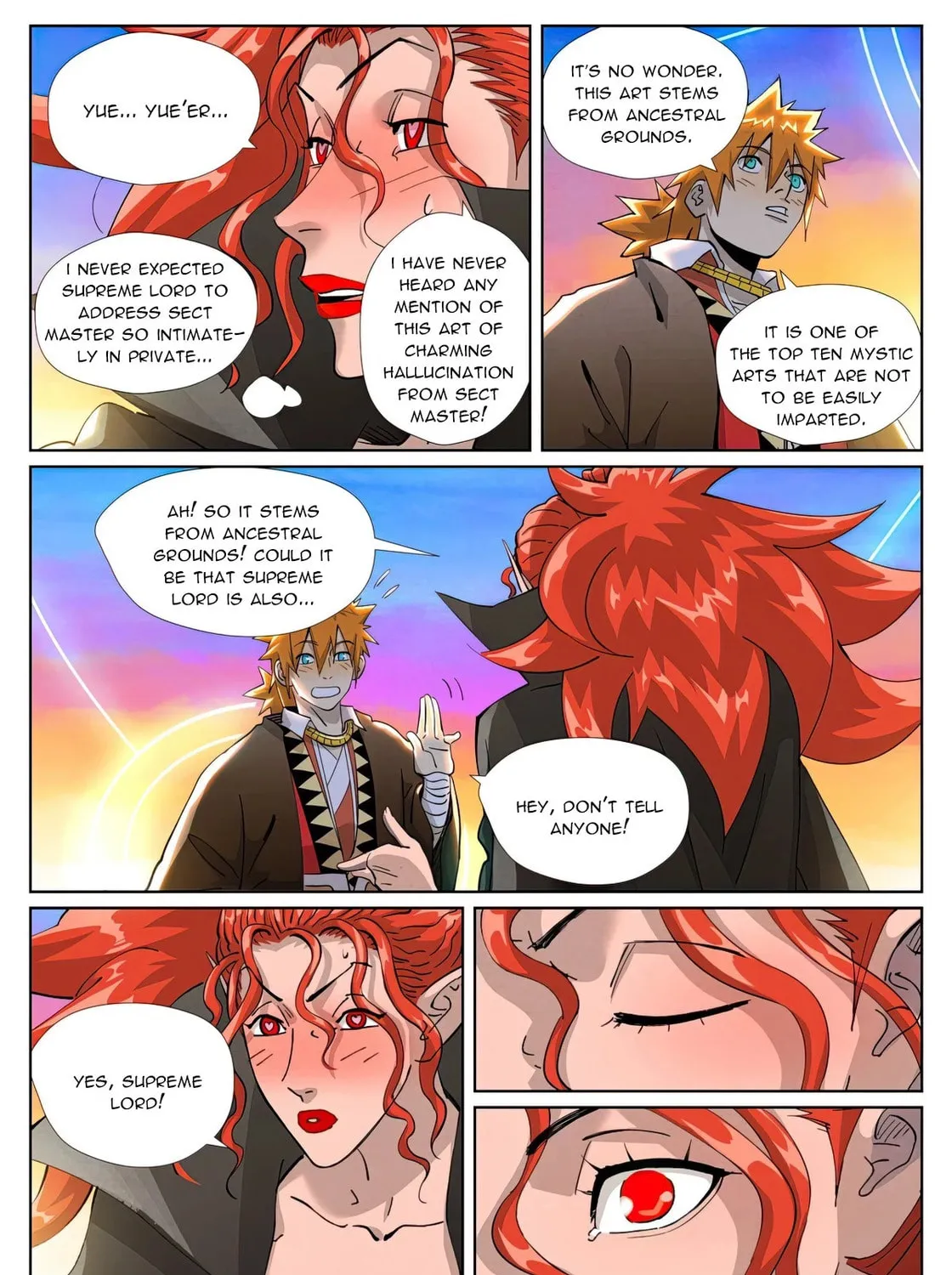 Tales of Demons and Gods (Colored) Chapter 441.6 page 7 - 