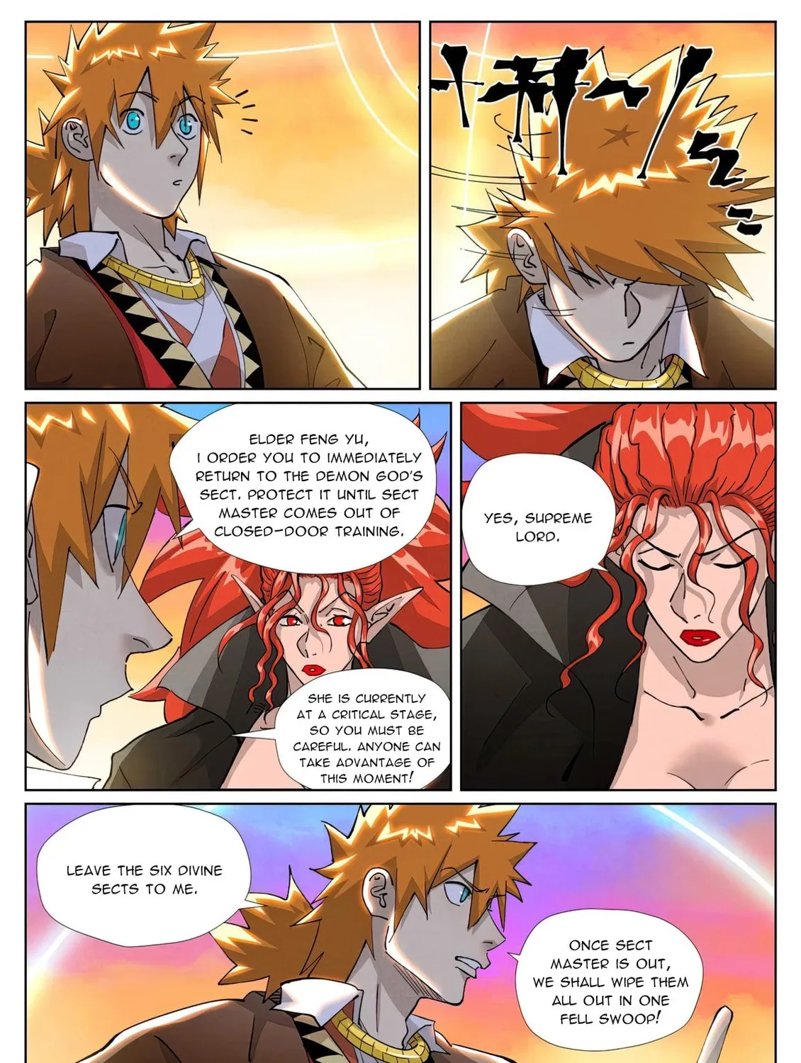 Tales of Demons and Gods (Colored) Chapter 441.6 page 9 - 