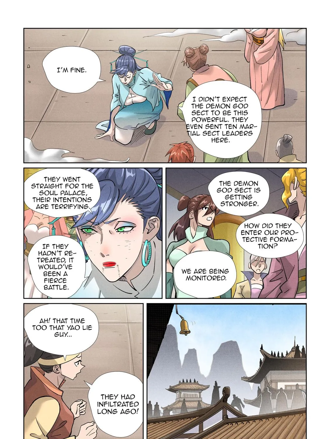 Tales of Demons and Gods (Colored) Chapter 442.1 page 19 - 
