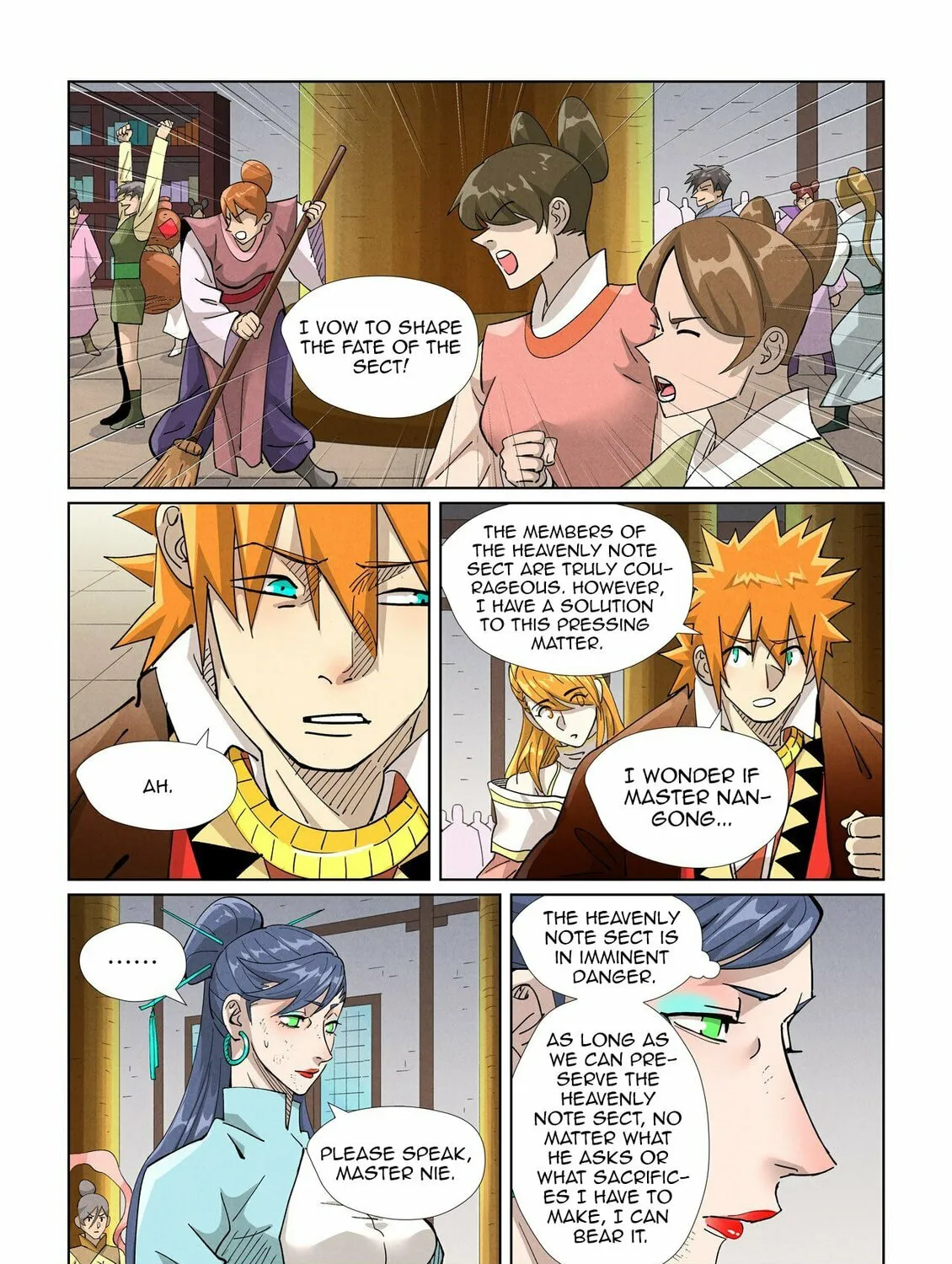 Tales of Demons and Gods (Colored) Chapter 442.5 page 15 - 