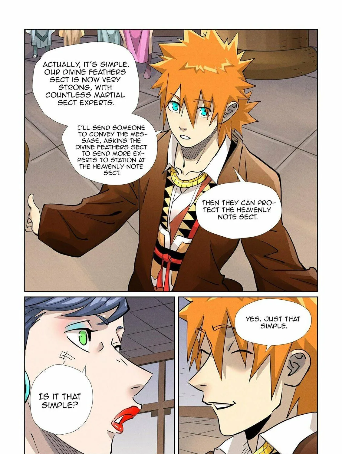 Tales of Demons and Gods (Colored) Chapter 442.5 page 17 - 