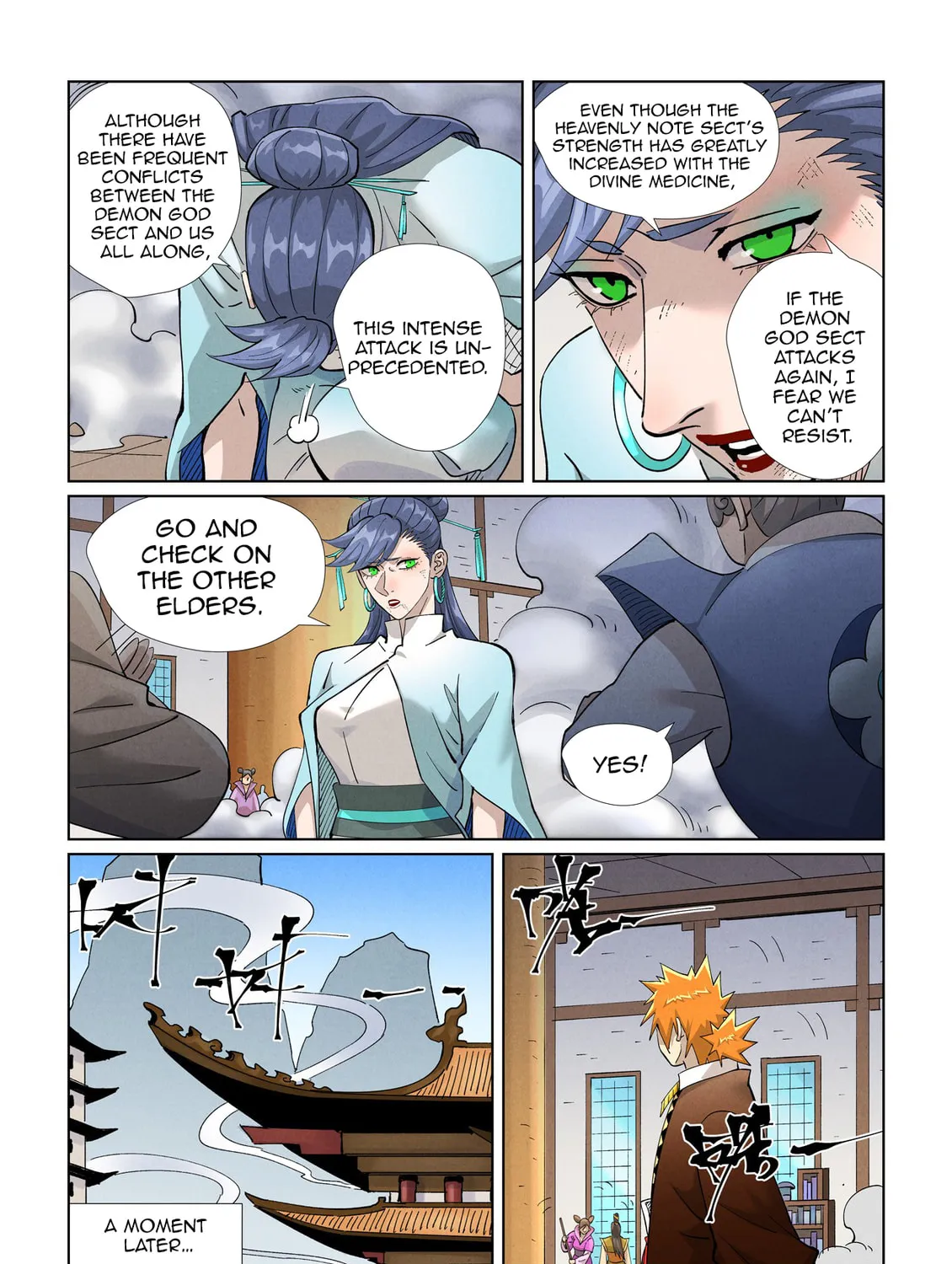 Tales of Demons and Gods (Colored) Chapter 442.5 page 3 - 