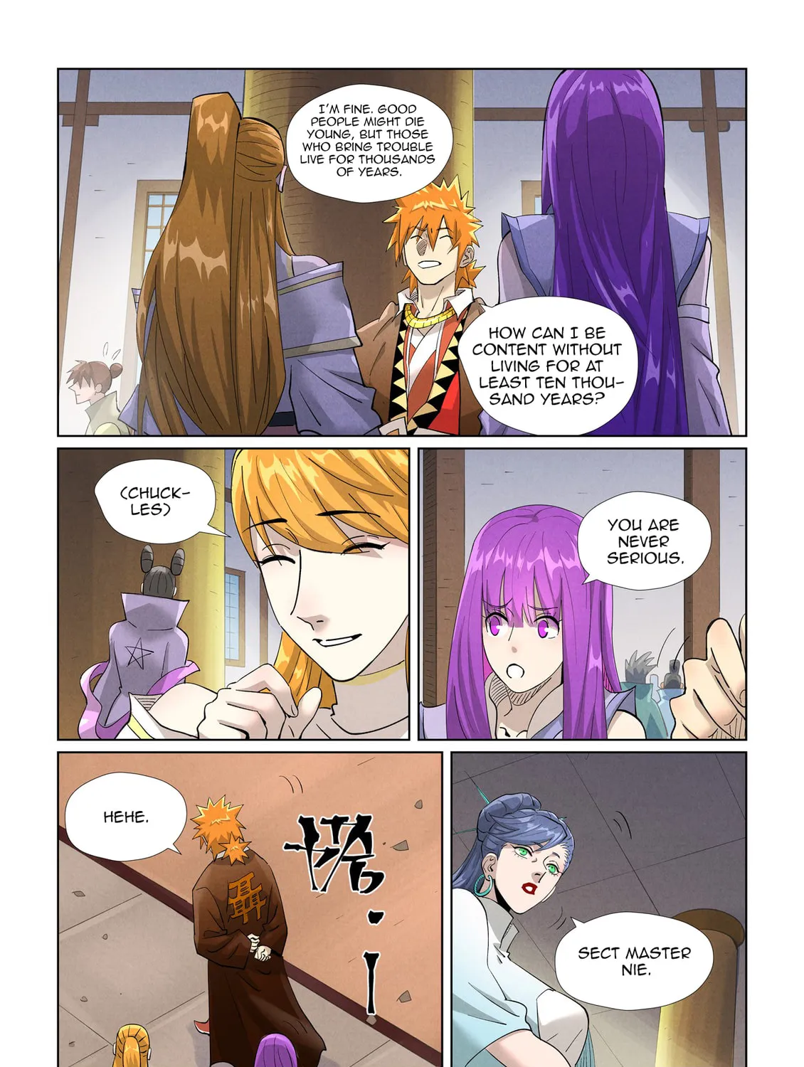 Tales of Demons and Gods (Colored) Chapter 442.5 page 7 - 