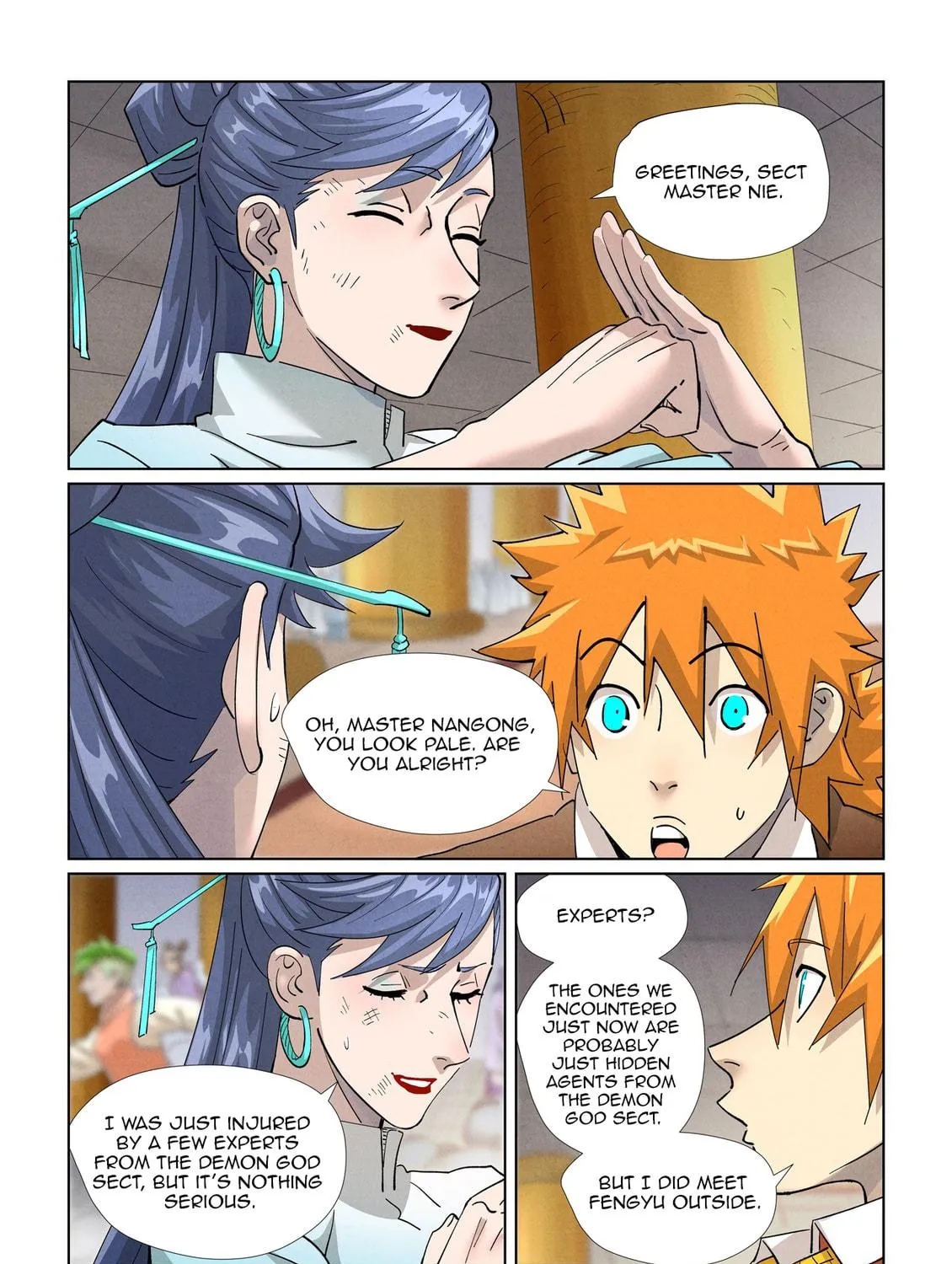 Tales of Demons and Gods (Colored) Chapter 442.5 page 9 - 