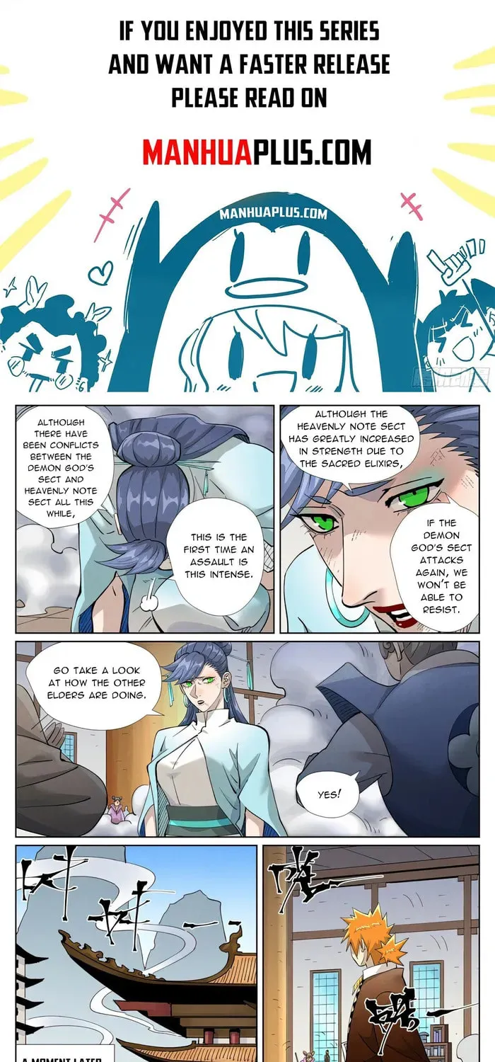 Tales of Demons and Gods (Colored) Chapter 442.6 page 1 - 