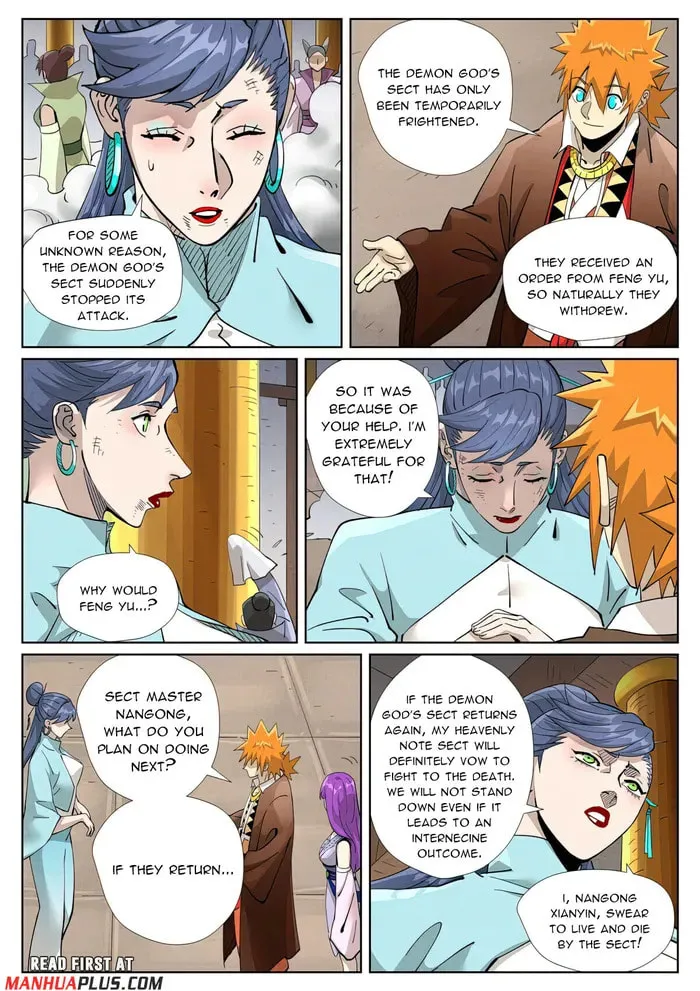 Tales of Demons and Gods (Colored) Chapter 442.6 page 7 - 