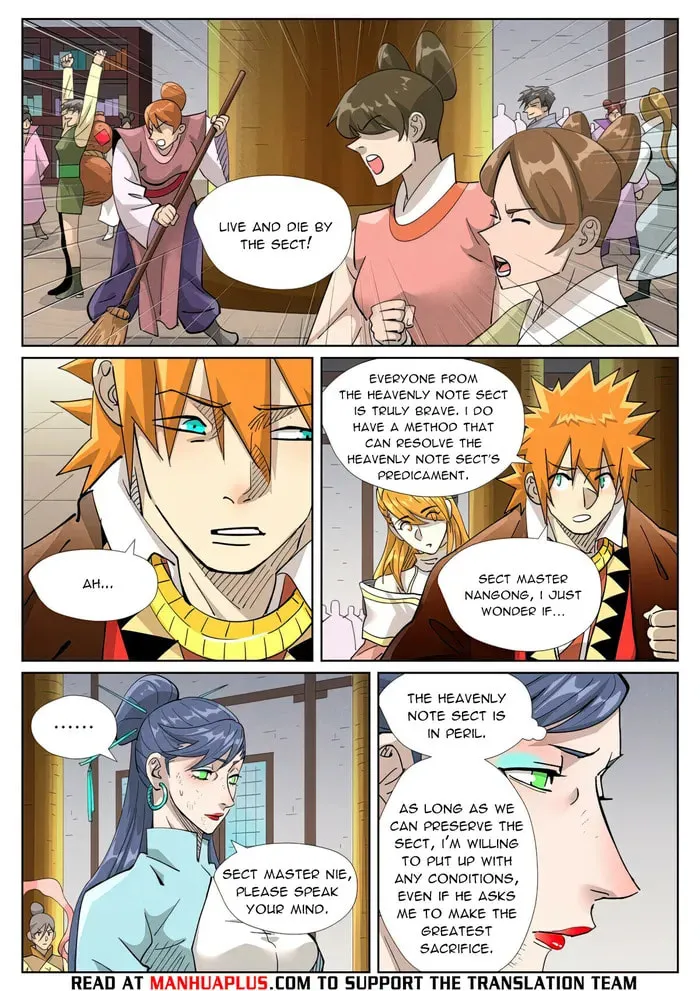 Tales of Demons and Gods (Colored) Chapter 442.6 page 8 - 