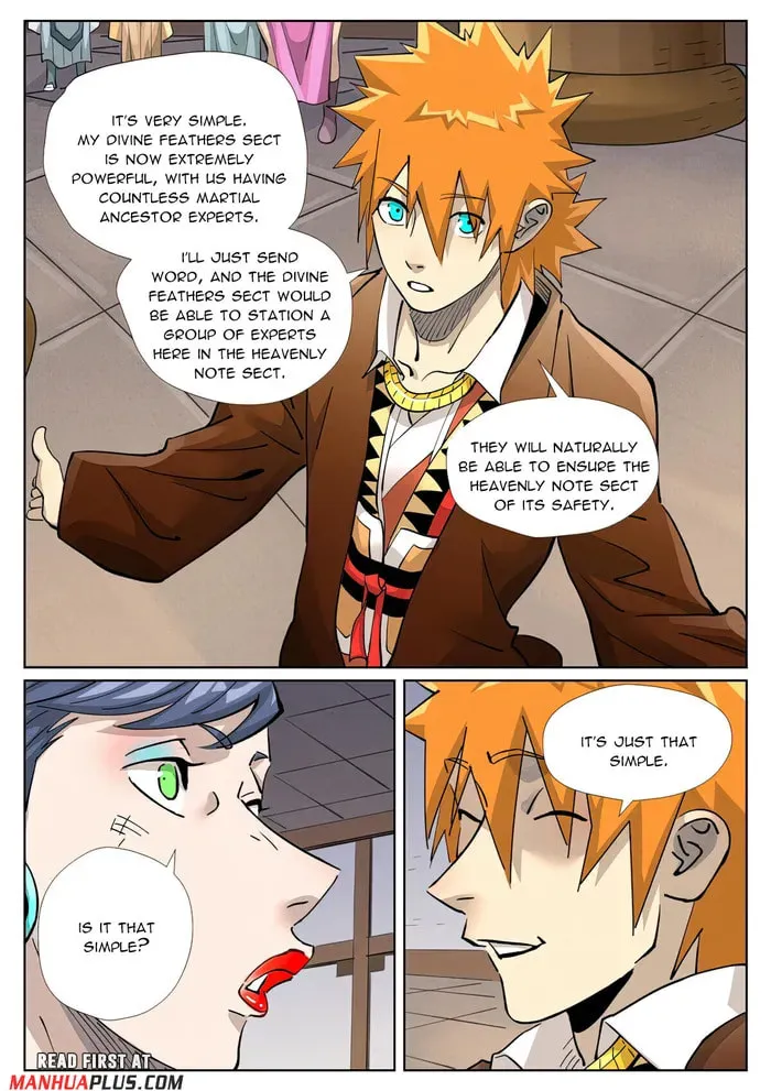 Tales of Demons and Gods (Colored) Chapter 442.6 page 9 - 