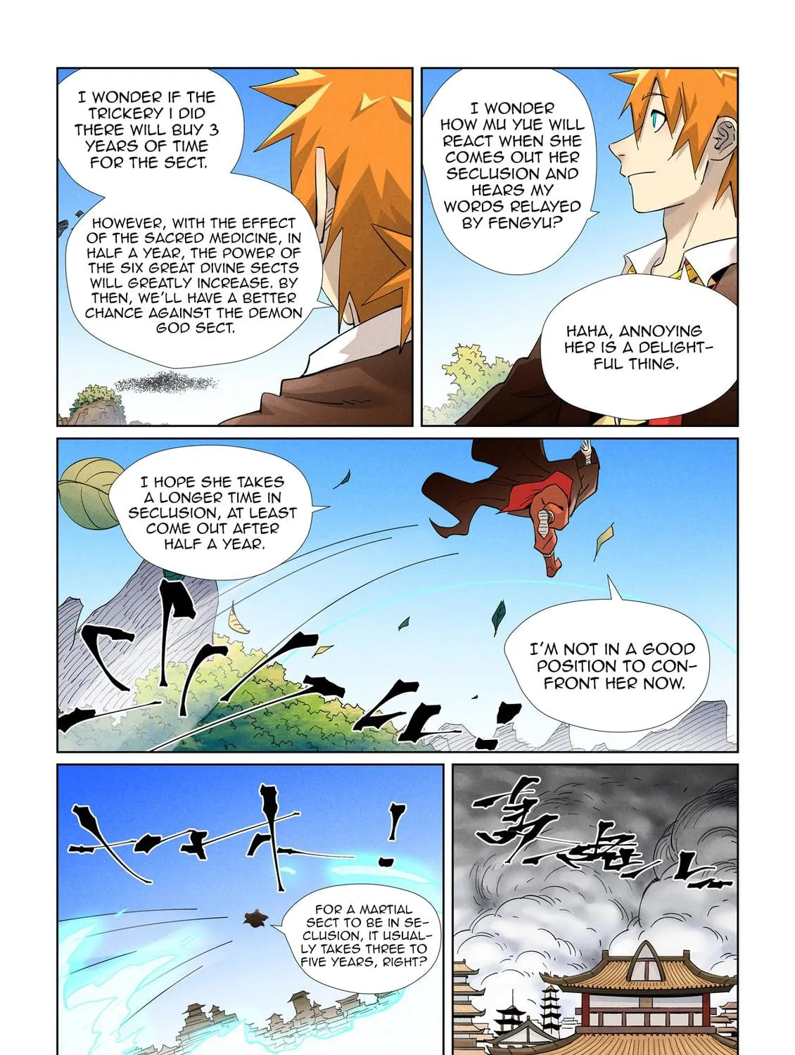 Tales of Demons and Gods (Colored) Chapter 442 page 5 - 