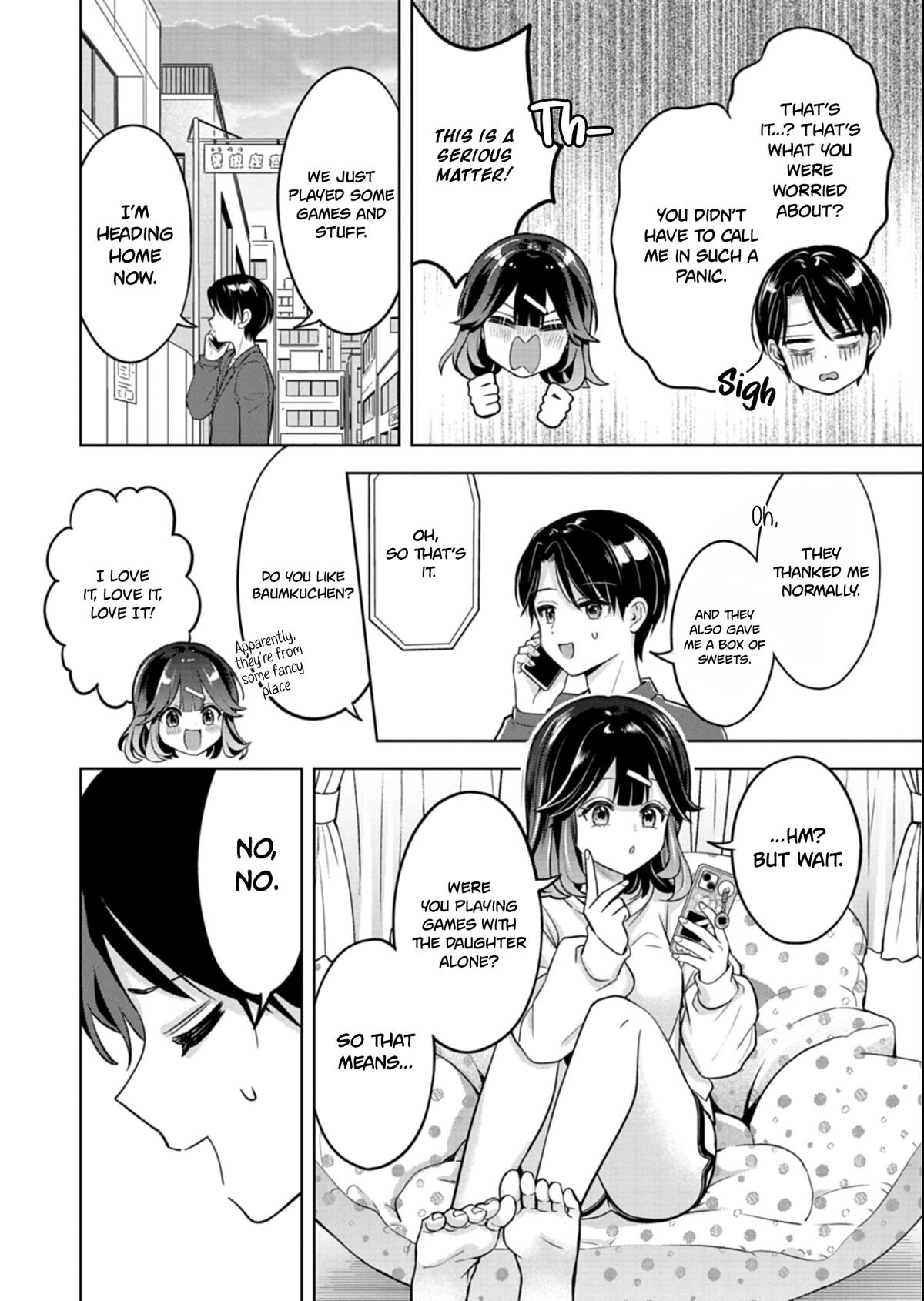 Taoreta Fujin wo Sukutta Gohoubi wa, Musume no Bijin Futago to no Otsukiai deshita. Chapter 8 page 5 - 