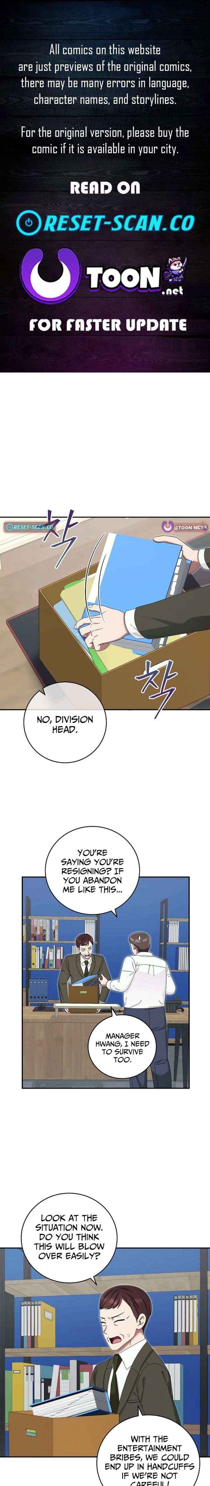 Team Leader, I’ll Go Straight Forward Chapter 44 page 1 - 