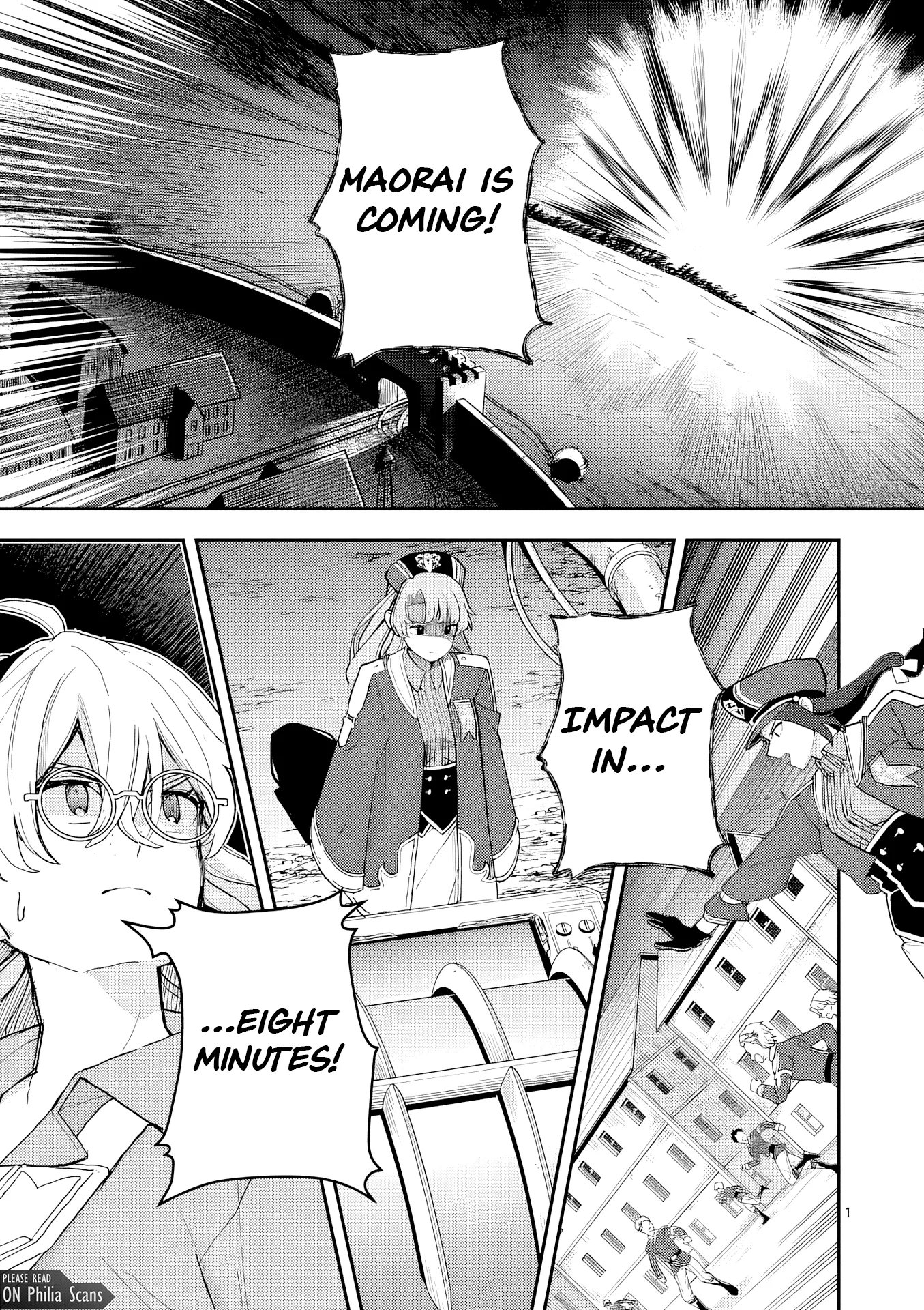 Teikoku Dai 11 Zensenkichi Madou Toshokan, Tadaima Kaikanchuu Chapter 10.1 page 2 - 